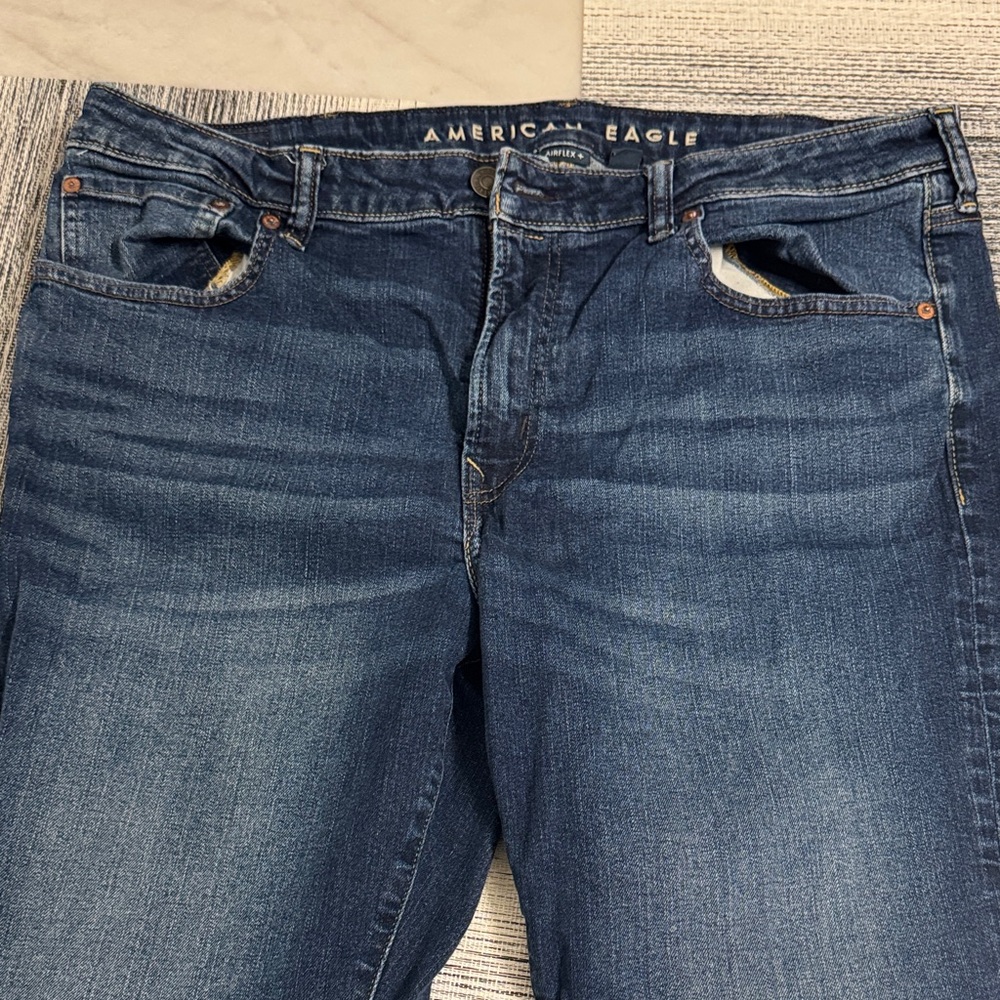 American Eagle Outfitters Dark Blue Denim